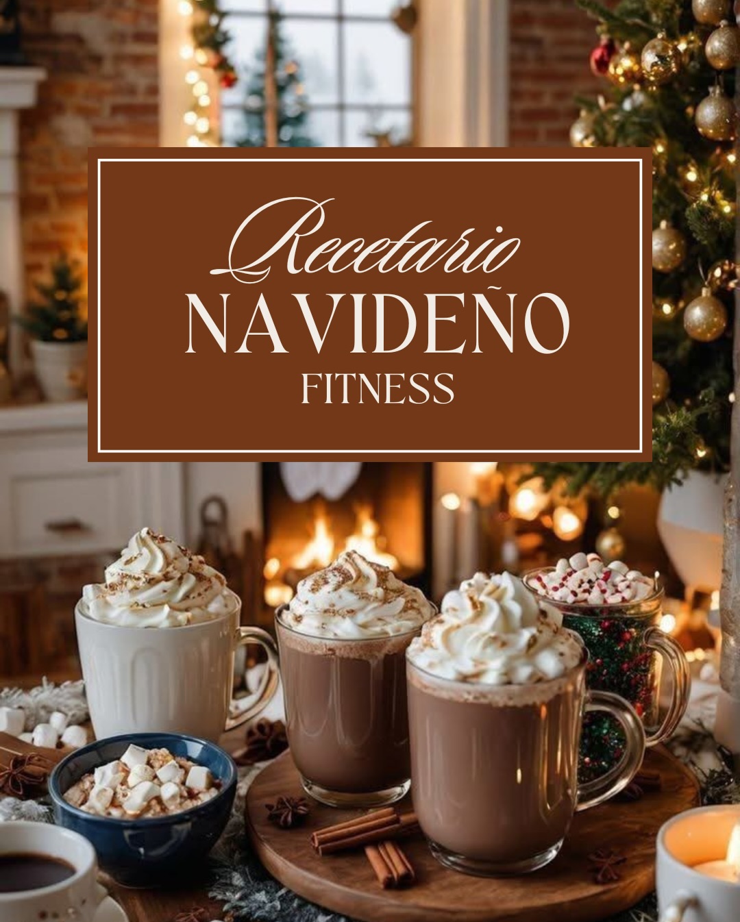 Recetario navideño fitness 2025 